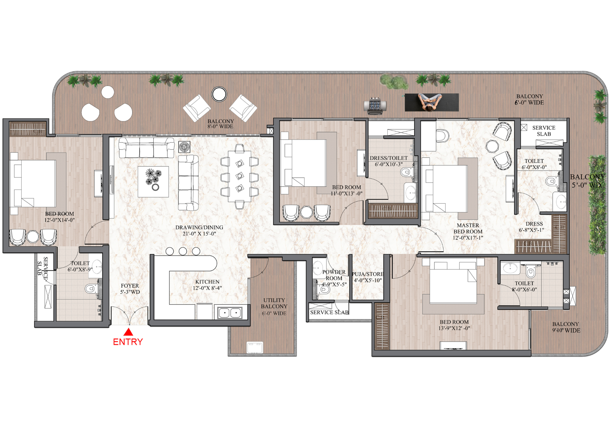 Floor Plan B