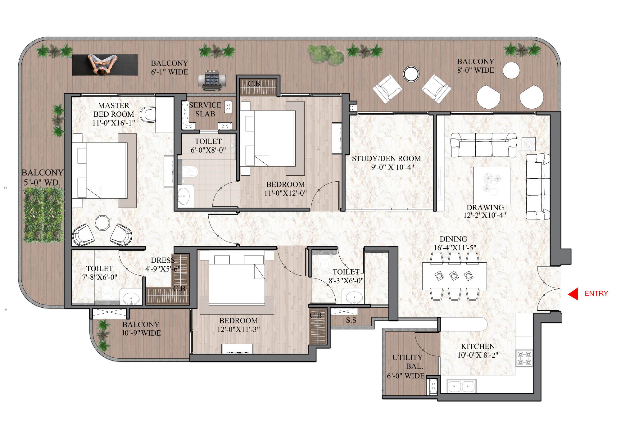 Floor Plan B
